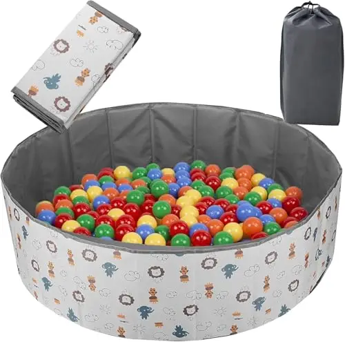 hb.ye piscina de bolas plegable 100cm