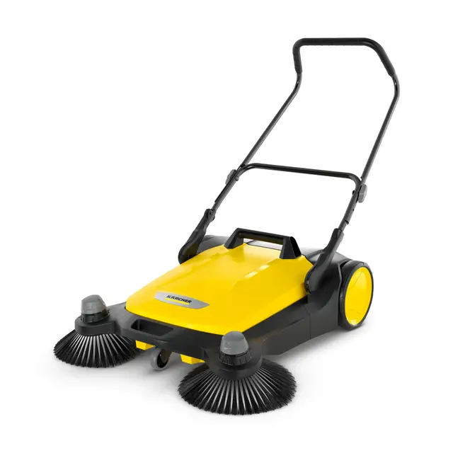KÄRCHER S 6 Barredora Manual con Dos Cepillos Laterales, 3.000 m²/h, depósito 38 L (1.766-460.0)