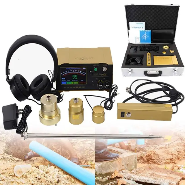 oiyekntd detector fugas agua geófono