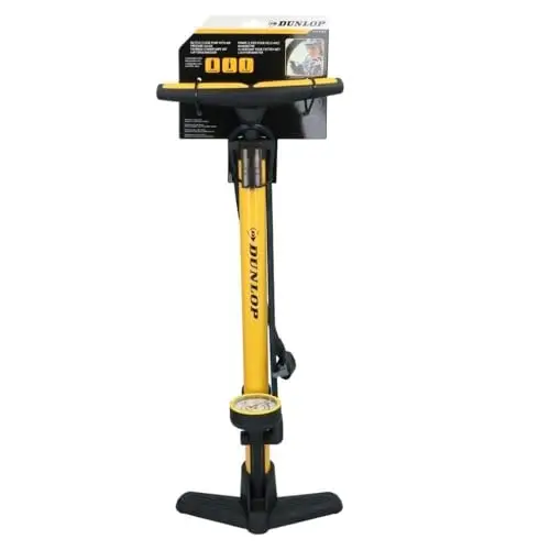 dunlop bomba bicicleta con manómetro