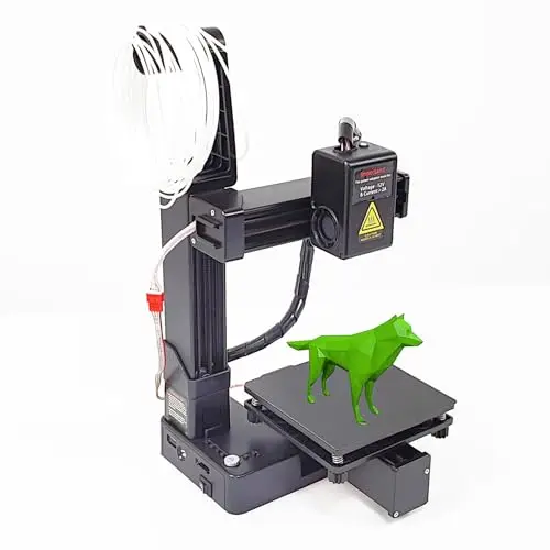 Impresora 3D de alta precisión, 10-40 mm/s, mini máquinas de impresión 3D para principiantes, bricolaje, soporta filamento PLA TPU de 1,75 mm, impresora 3D para principiantes con 1 clic