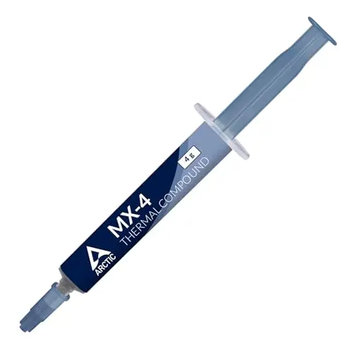 ARCTIC MX-4 (4 g) - Premium Performance Pasta Térmica para Todos los procesadores (CPU, GPU - PC, PS4, Xbox), Muy Alta conductividad térmica, Larga Durabilidad, Aplicación Segura, No conductora