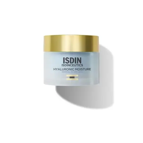 ISDIN ISDINCEUTICS Hyaluronic Moisture Normal, Crema Facial Hidratante de Textura Ligera con Ácido Hialurónico, 50G