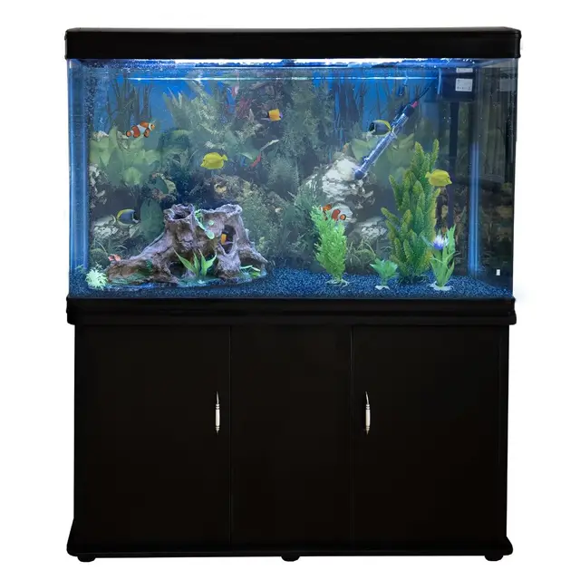 monster shop acuario 300l con mueble