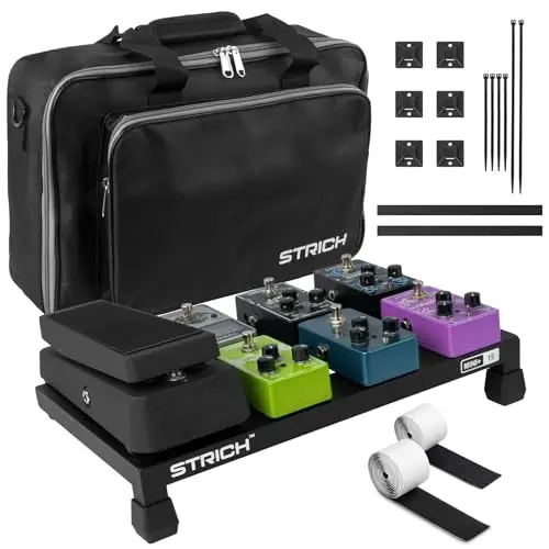 strich mini+15 pedalera de guitarra