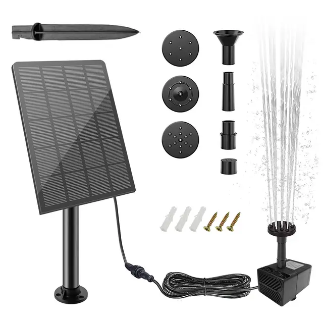 bseical 2.5w solar estanque