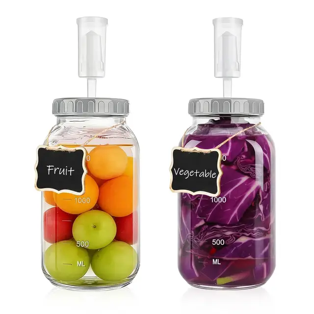 wantouth kit fermentación 2l vidrio