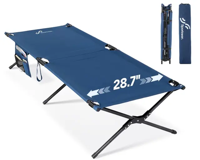 sportneer catre camping plegable