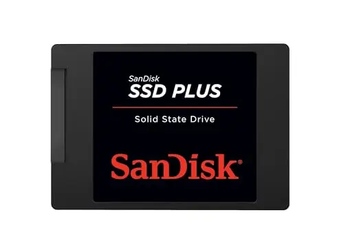 SanDisk SSD Plus de 1 TB 2.5", SATA III SSD, velocidad de lectura con hasta 545 MB/s, 450 MB/s de escritura, Fácil actualización para arranque, apagado y carga (Reacondicionado)