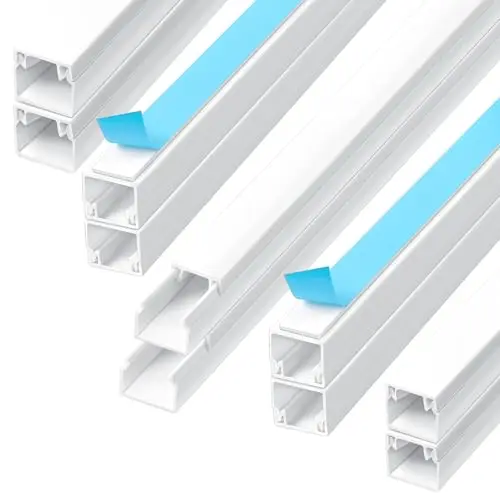 romon canaleta adhesiva 10x10mm pack 10