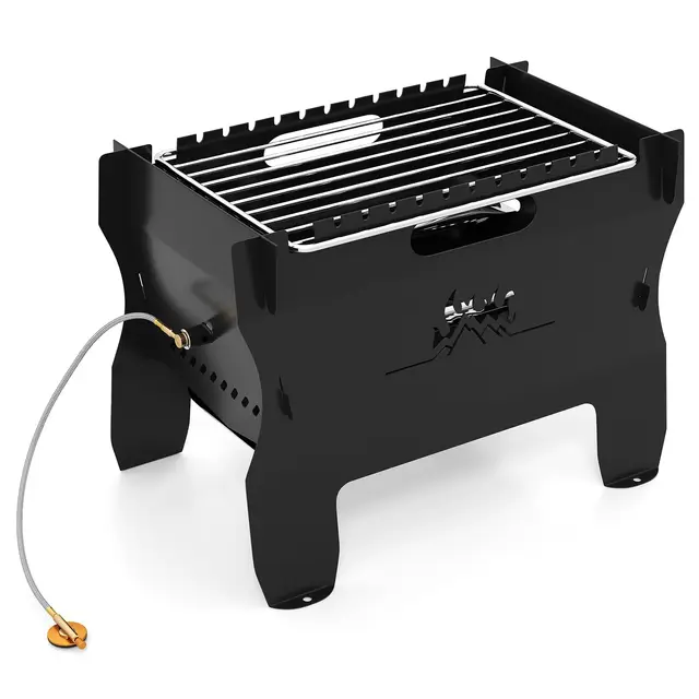 goplus parrilla camping multifuel
