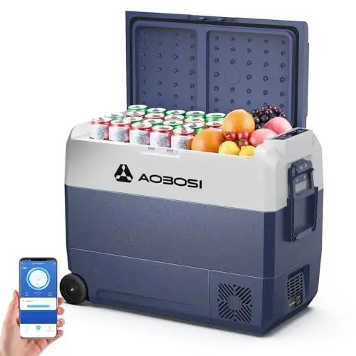 aaobosi 60l nevera portátil compresor