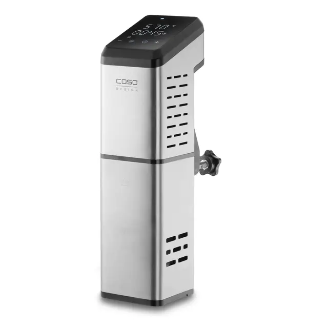 CASO SV 2000 Pro - Sous Vide roner cocina baja temperatura profesional, 2000W, Apto para 60 L, control preciso de 0 a 90 °C en incrementos de 0,5 °C, temporizador de hasta 99 horas, pantalla táctil