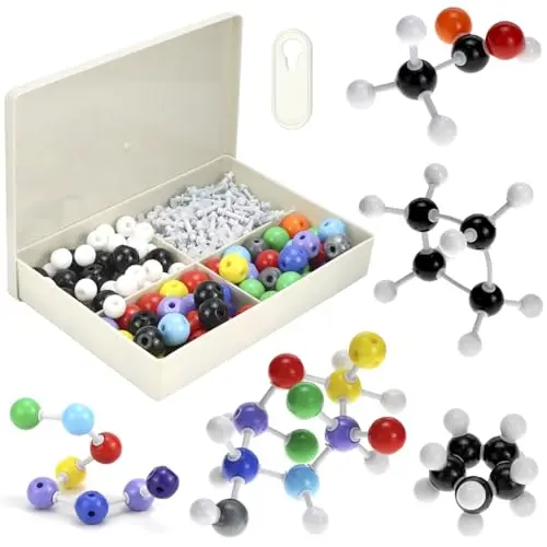 qwork 240 piezas kit modelo molecular