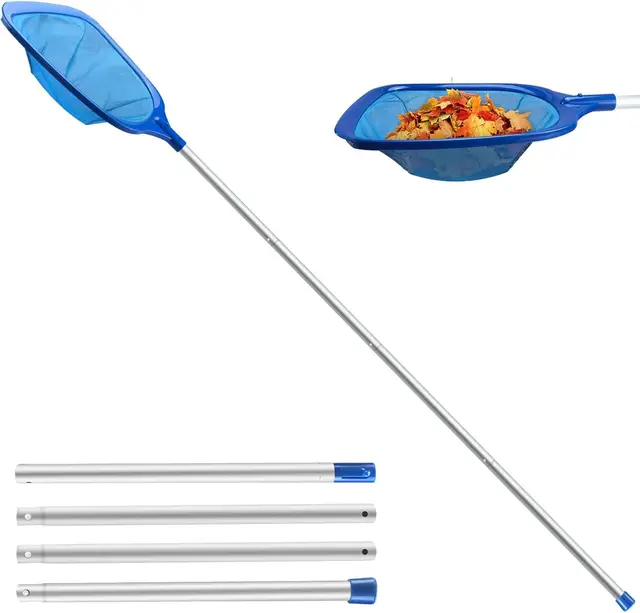 jsdoin 161cm recogehojas piscina