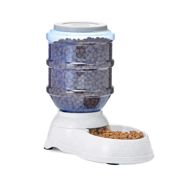 Amazon Basics Dispensador de comida, Pequeño transparente