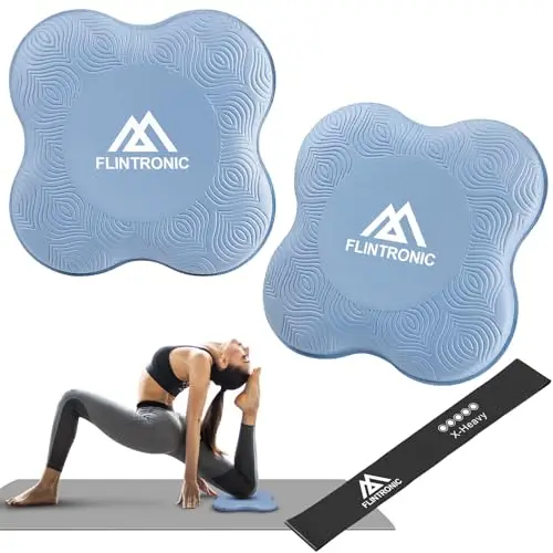 flintronic Almohadilla Rodillera Yoga TPE Pack 2 Unidades