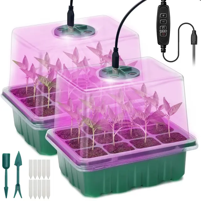 idealife germinador led 2 bandejas