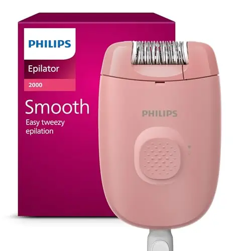 Depiladora Philips serie 2000, depiladora con cable para piernas, dispositivo de depilación para mujeres, modelo BRE229/00