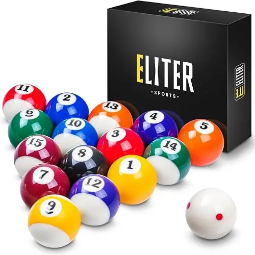 eliter sports bolas billar resina
