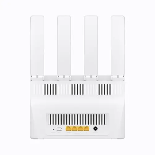 HUAWEI WiFi BE3, Router de Wi-Fi 7 de Doble Banda BE3600, Velocidades ultrarrápidas, Puerto Ethernet 2.5G, EasySetting, Diagnóstico Visual de Wi-Fi, Control Parental, HomeSec