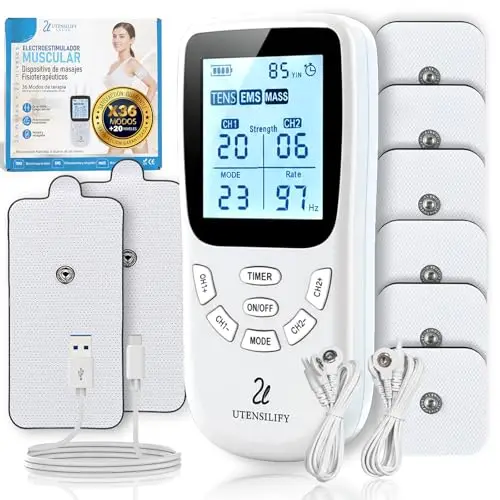 utensilify electroestimulador tens ems