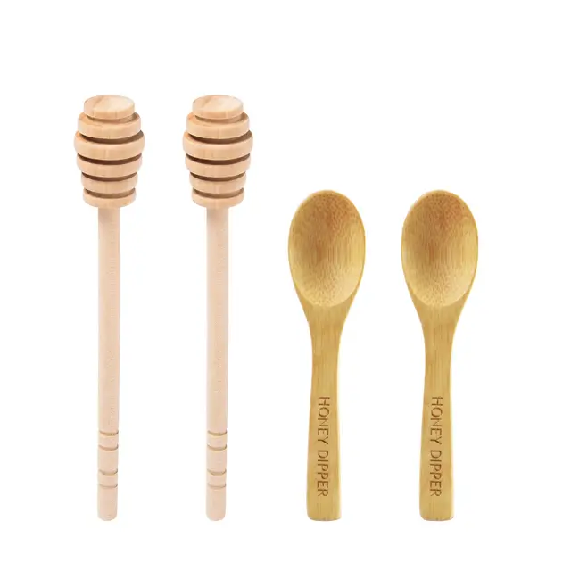 desiole 4 palitos madera miel 16 cm