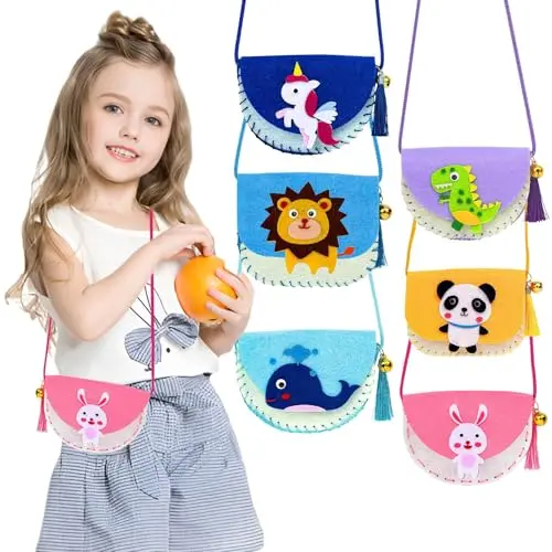 omnikryp kit costura niños 6 animales