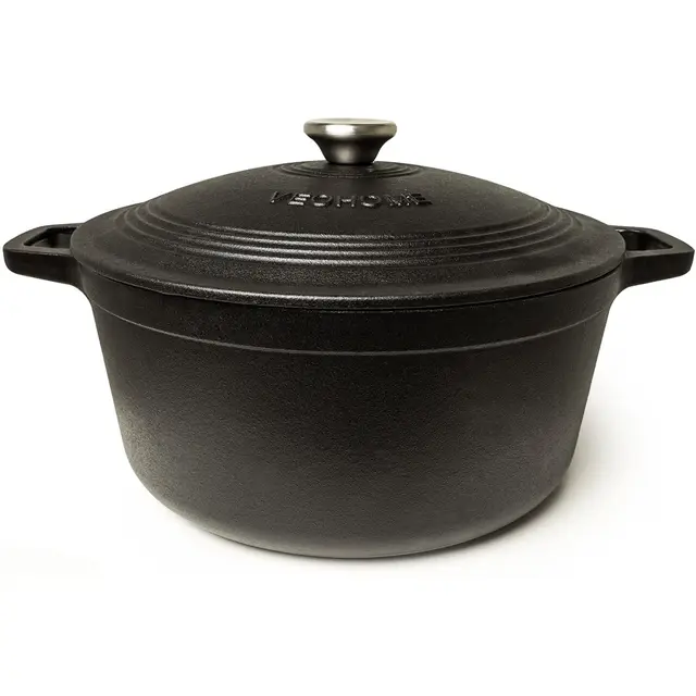 veohome cazuela hierro fundido 6l