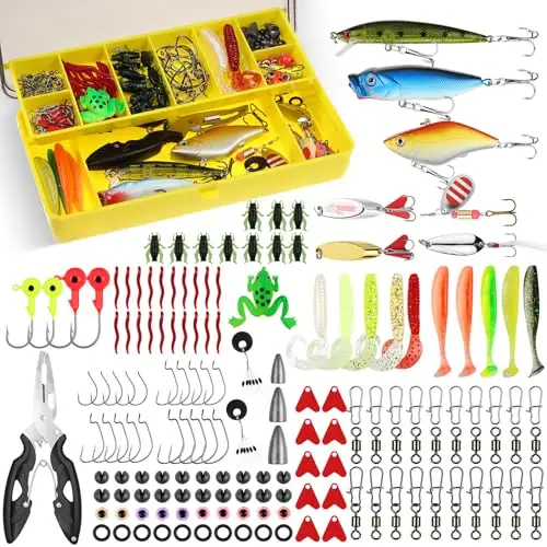 vicloon 158pcs kit señuelos