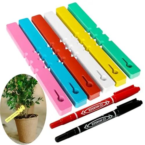 hyryc 300 etiquetas plantas multicolor