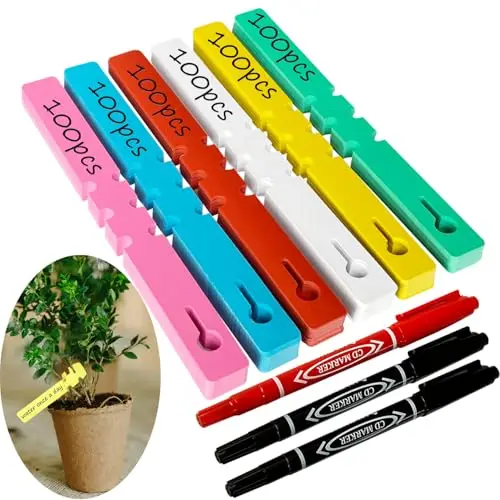 hyryc 600 marcadores plantas pvc