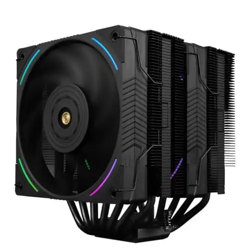 Thermalright-TR Phantom Spirit 120 EVO - Refrigerador de CPU (7 x 6 mm, doble ventilador PWM, velocidad de 2150 rpm, para AMD AM4 AM5/Intel/115X/1200/17XX/20XX/1851)