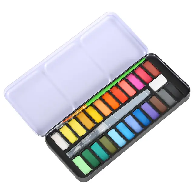 creszzle set 24 colores acuarela
