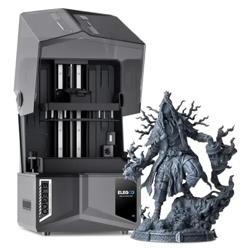 ELEGOO Saturn 4 Ultra 16K Impresora 3D Resina de 10", con Tanque de Resina Calefaccionado, Impresión a 150 mm/h, Nivelado Automático, Transferencia Wi-Fi, Tamaño de Impresión 218,88 x 122,88 x 220 mm³