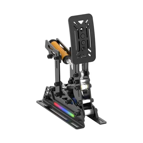 SIMSONN PRO X Ultra Pedales de Sim Racing PC Simulador de Carreras Célula de Carga HE Pedales Hidráulicos (PRO X Ultra Clutch Pedal)