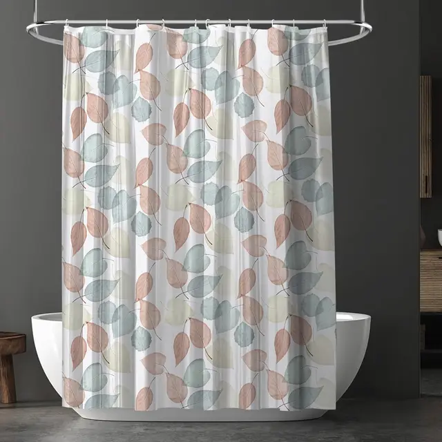 uraqt cortina ducha tela impermeable