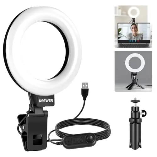 neewer br60 aro de luz 5 pulgadas con