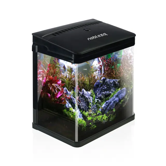 nobleza nano acuario led negro