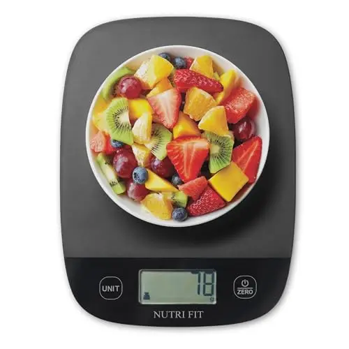 NUTRI FIT EK9690 Báscula Digital de Cocina Ultrafina