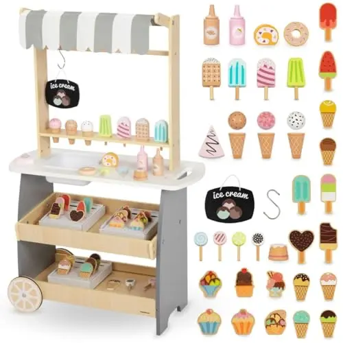 mamabrum mam207 carrito helados madera