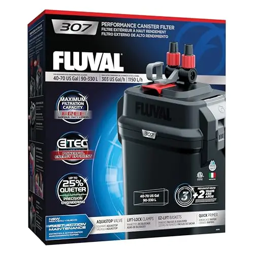 Fluval A447 307 Filtro Externo, schwarz