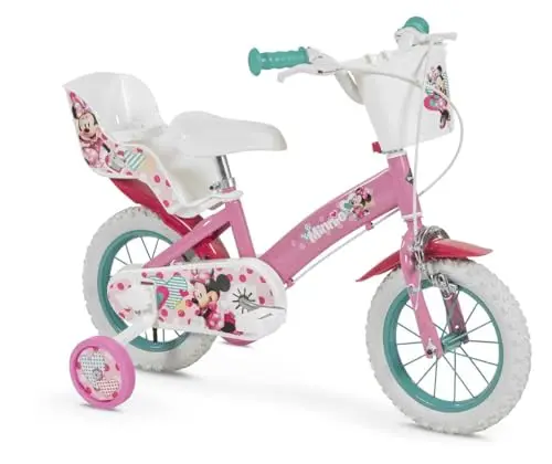 TOIMSA Bicicleta 12" Minnie Huffy (3/5 años), Multicolor