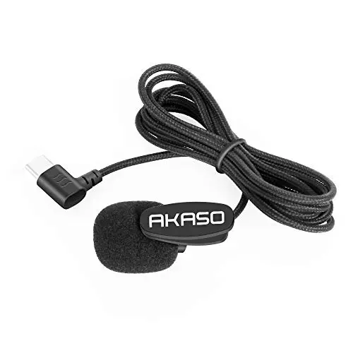 akaso micrófono externo brave 7/8/6 plus