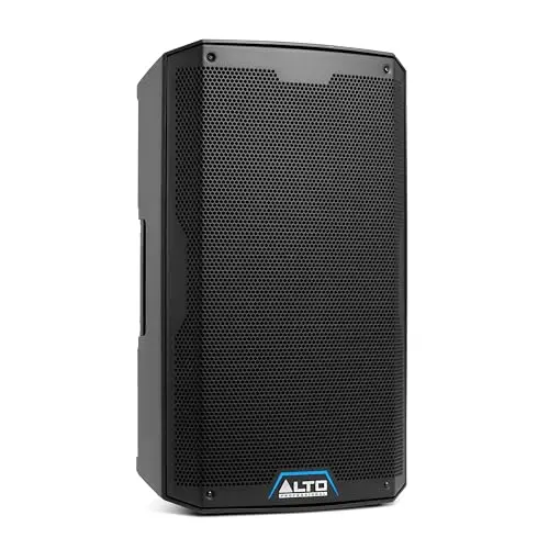 ALTO TS412 Altavoz Autoamplificado 2500W 12 Pulgadas con Mesa de Mezclas de 3 Canales, Streaming Bluetooth, Emparejamiento Inalámbrico de Altavoces, DSP y App
