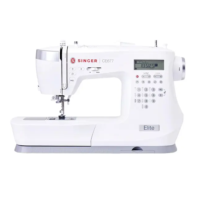 Singer Elite CE677 Máquina de Coser Computarizada 200 Puntadas