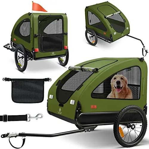 kesser boxer 2 en 1 remolque perro bici