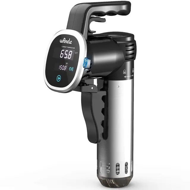 Wancle Sous Vide Máquina de cocina, Circulador de inmersión termal, Temporizador Digital Temperatura Precisa