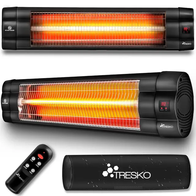 tresko calefactor infrarrojos 2500w