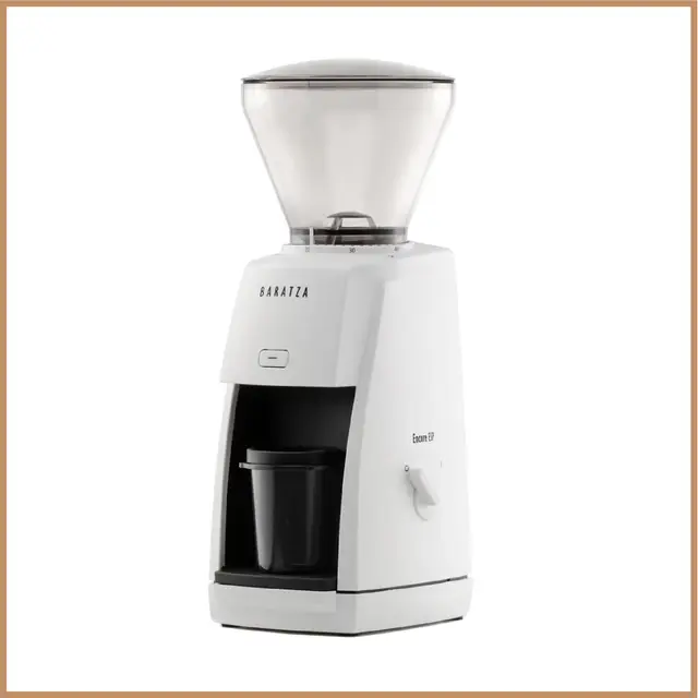 Baratza - Encore ESP 230V Molinillo Eléctrico de Café en Grano - Coffee Grinder Especial para Espresso, Blanco